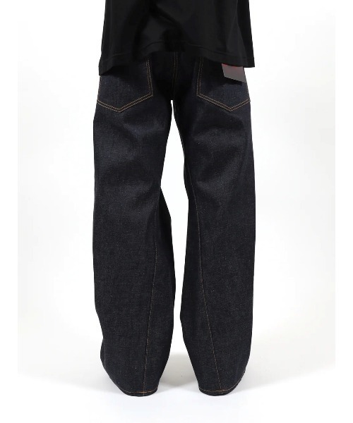 Jieda(ジエダ)の「3D WORK DENIM(デニムパンツ・メンズ・インディゴブルー・2/1)」の4枚目の写真