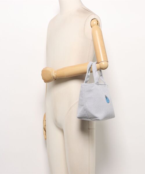 BAYBLO(ベイブロ)の「(SK) PUPPETSUNSUN(パペットスンスン) トートバッグ ランチバッグ 保温 保冷 かわいい おしゃれ ランチトートバッグ 保冷バッグ 保冷バック お弁当 ランチ 保冷トート バッグ トートバック 自立 チャック付き 大きめ 小さめ レディース メンズ キッズ 子供 カバン 鞄 お弁当入れ(ハンドバッグ・レディース・グレー・ONE SIZE)」の15枚目の写真