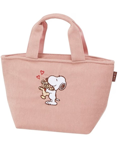 BAYBLO(ベイブロ)の「(SK) 【 sanrio 】保冷&保温♪ 人気キャラが大集合! コーデュロイ ミニトートバッグ(ハンドバッグ・レディース・グレー/ベージュ系2/ベージュ系3/ベージュ系4/ベージュ系1/サックスブルー系1/ピンク系1・ONE SIZE)」の7枚目の写真