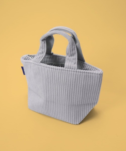 BAYBLO(ベイブロ)の「(SK) PUPPETSUNSUN(パペットスンスン) トートバッグ ランチバッグ 保温 保冷 かわいい おしゃれ ランチトートバッグ 保冷バッグ 保冷バック お弁当 ランチ 保冷トート バッグ トートバック 自立 チャック付き 大きめ 小さめ レディース メンズ キッズ 子供 カバン 鞄 お弁当入れ(ハンドバッグ・レディース・グレー・ONE SIZE)」の4枚目の写真
