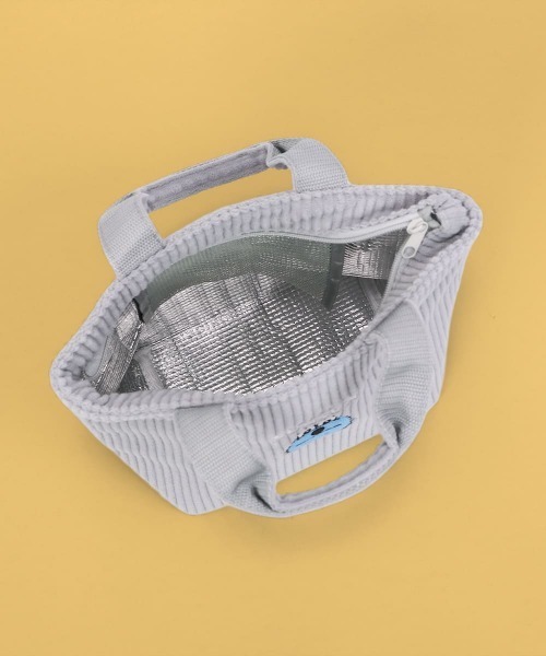 BAYBLO(ベイブロ)の「(SK) PUPPETSUNSUN(パペットスンスン) トートバッグ ランチバッグ 保温 保冷 かわいい おしゃれ ランチトートバッグ 保冷バッグ 保冷バック お弁当 ランチ 保冷トート バッグ トートバック 自立 チャック付き 大きめ 小さめ レディース メンズ キッズ 子供 カバン 鞄 お弁当入れ(ハンドバッグ・レディース・グレー・ONE SIZE)」の7枚目の写真