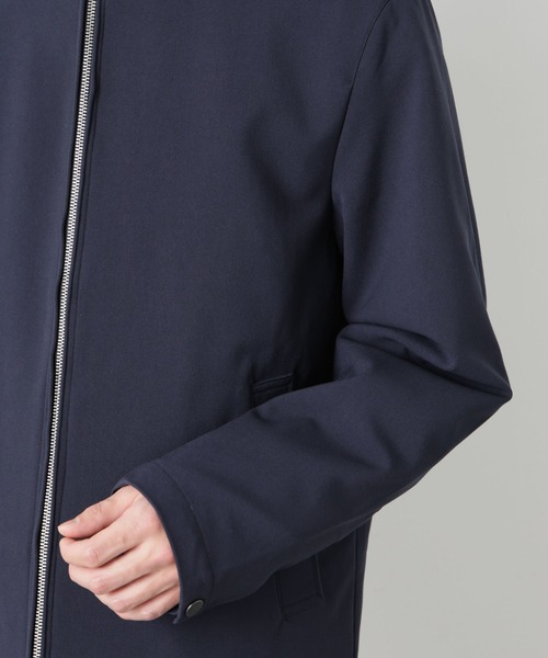 NANO universe（ナノユニバース）の「TR シングルライダースブルゾン（ブルゾン・メンズ・チャコール/ダークネイビー・S/M/L）」の20枚目の写真