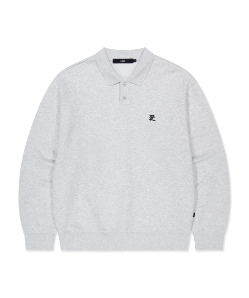 LMCの「GOTHIC COLLAR SWEATSHIRT light heather gray(スウェット・メンズ・その他・MEDIUM/LARGE/X-LARGE/SMALL)」の1枚目の写真