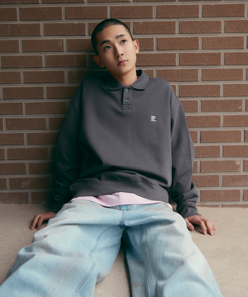 LMCの「GOTHIC COLLAR SWEATSHIRT light heather gray(スウェット・メンズ・その他・MEDIUM/LARGE/X-LARGE/SMALL)」の4枚目の写真