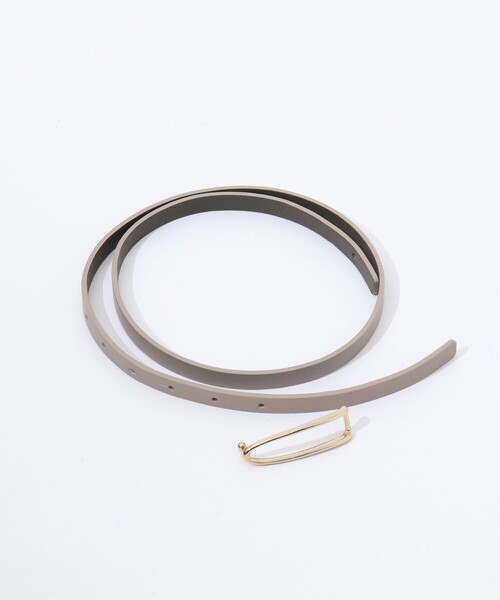 NOLLEY’S（ノーリーズ）の「スリムフックリバーシブルベルト12（ベルト・レディース・ブラック系その他/ベージュ系その他・FREE）」の5枚目の写真