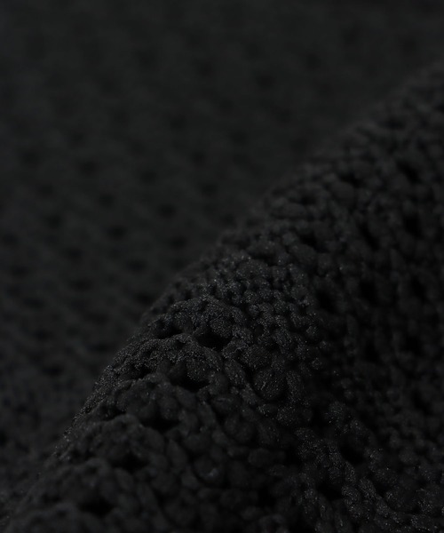 Jines（ジネス）の「かぎ針カーディガン（カーディガン/ボレロ・レディース・ホワイト/グレー/ブラック・38）」の21枚目の写真