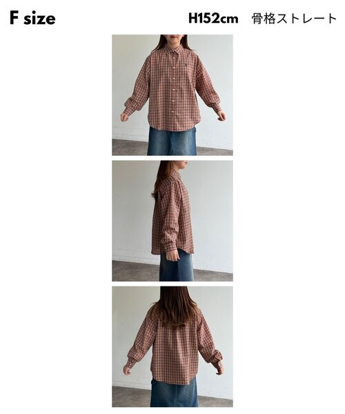U.S. POLO ASSN.(ユーエスポロアッスン)の「【U.S. POLO ASSN.】シアサッカー長袖シャツ(シャツ/ブラウス・レディース・アイボリー/ブラック/ブルー/レッド・FREE)」の5枚目の写真