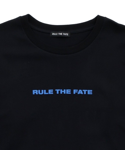 RULE THE FATE(ルールザフェイト)の「whisper graphic LONG SLEEVE TEE/ウィスパーグラフィックロングスリーブティー(Tシャツ/カットソー・メンズ・ベージュ/ブラック・2/1/0)」の7枚目の写真