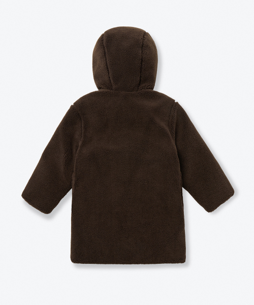 MUSINSA STANDARD KIDS（ムシンサスタンダードキッズ）の「フリースダッフルパディングパーカー [ブラウン]（ブルゾン・レディース・その他・150/160/110）」の9枚目の写真