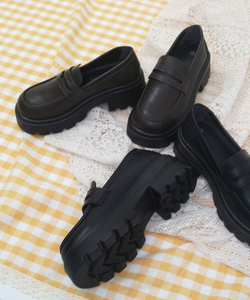 ENVYM（アンビー）の「ボリュームソールローファー（ローファー・レディース・ブラウン/ブラック・XL/L/M）」の13枚目の写真