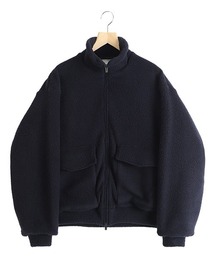 GOLD（ゴールド）の「GOLD / ゴールド：Super 140s WOOL FLEECE TRACK JACKET：25B-GL15734[MUS]（ブルゾン）」