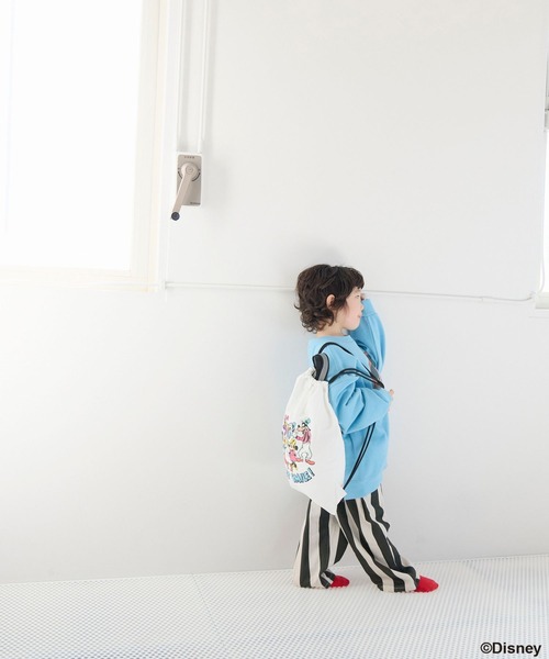 LOWRYS FARM（ローリーズファーム）の「Ｄｉｓｎｅｙ／ナップサック　654416（バックパック/リュック・キッズ・ホワイト/ブルー/ピンク・FREE）」の5枚目の写真