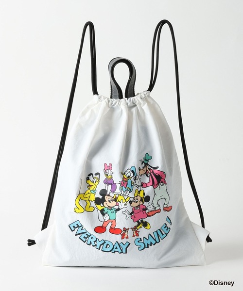 LOWRYS FARM（ローリーズファーム）の「Ｄｉｓｎｅｙ／ナップサック　654416（バックパック/リュック・キッズ・ホワイト/ブルー/ピンク・FREE）」の9枚目の写真