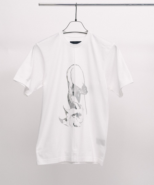 KEISUKEYOSHIDA(ケイスケヨシダ)の「Back Lining T-shirt(Tシャツ/カットソー・レディース・ブラック/ホワイト・M/L)」の22枚目の写真