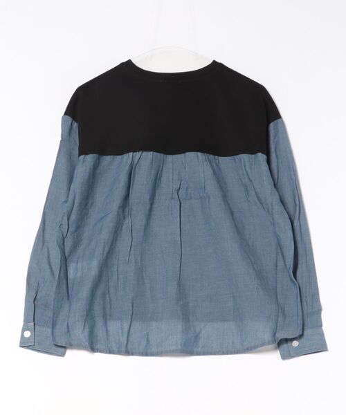 Arnold Palmer(アーノルドパーマー)の「サーデニム ドッキング プルオーバー(Tシャツ/カットソー・レディース・ネイビー/ダークネイビー・L/M/S)」の15枚目の写真