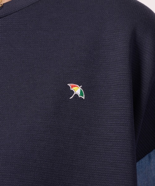 Arnold Palmer(アーノルドパーマー)の「サーデニム ドッキング プルオーバー(Tシャツ/カットソー・レディース・ネイビー/ダークネイビー・L/M/S)」の10枚目の写真