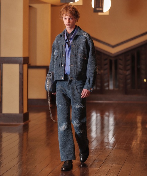 amok(アモク)の「DOCKING SHIRT(シャツ/ブラウス・メンズ・ホワイト/ネイビー・L/M/S)」の21枚目の写真