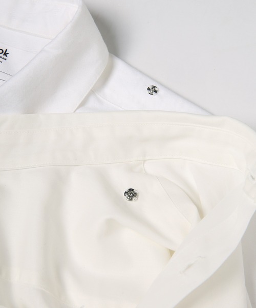 amok(アモク)の「DOCKING SHIRT(シャツ/ブラウス・メンズ・ホワイト/ネイビー・L/M/S)」の5枚目の写真