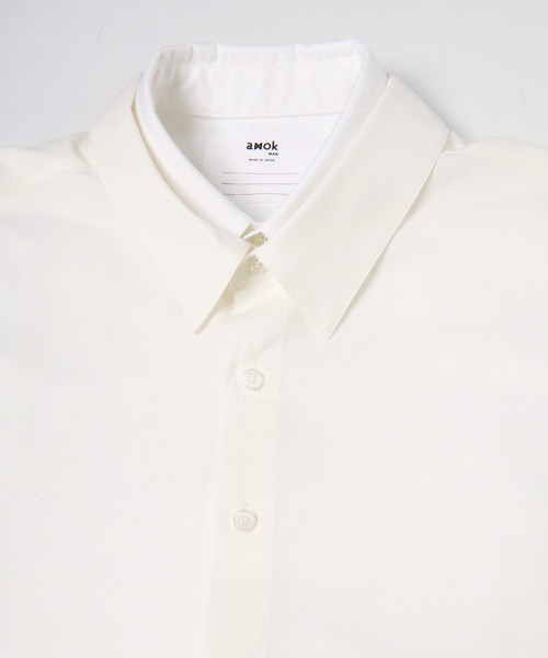 amok(アモク)の「DOCKING SHIRT(シャツ/ブラウス・メンズ・ホワイト/ネイビー・L/M/S)」の7枚目の写真