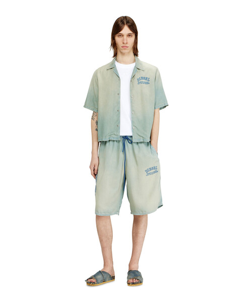 メンズ デニムショートパンツ D-ENIMOS-SHORT-S2（デニムパンツ