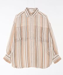 anuke（アンヌーク）の「Sheer Stripe Shirts（シャツ/ブラウス）」