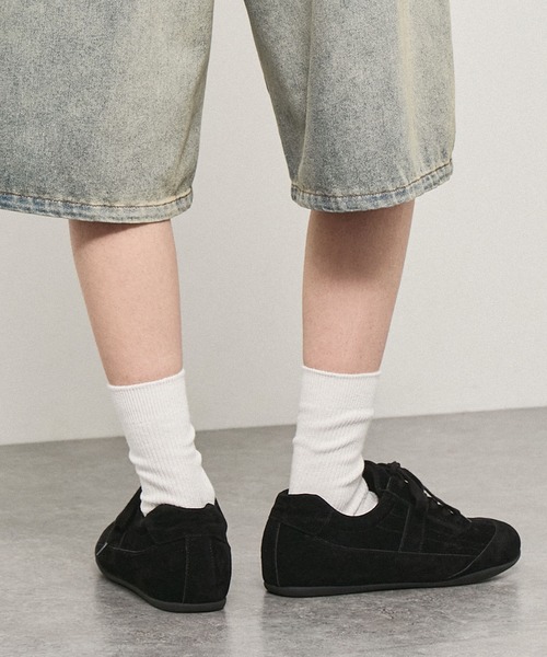 Alfred Alex(アルフレッドアレックス)の「【Alfred Alex】Metal Parts Racing Shoes / メタルパーツ レーシングシューズ(スニーカー・メンズ・ブラウン/チャコール/ブラック・L/M/S)」の8枚目の写真
