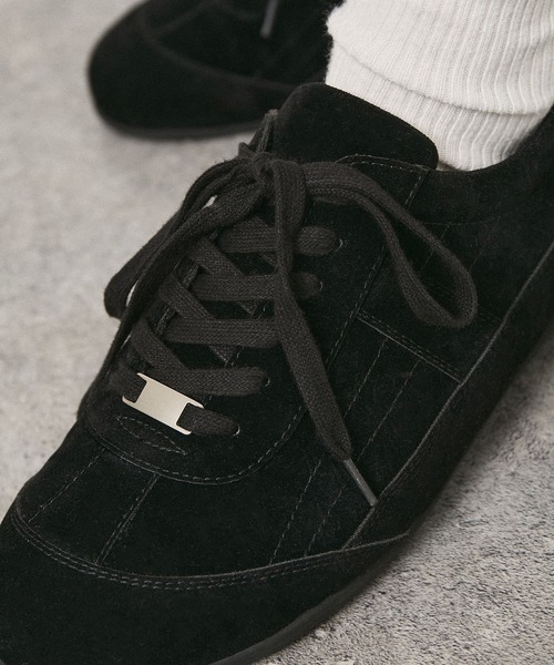 Alfred Alex(アルフレッドアレックス)の「【Alfred Alex】Metal Parts Racing Shoes / メタルパーツ レーシングシューズ(スニーカー・メンズ・ブラウン/チャコール/ブラック・L/M/S)」の12枚目の写真