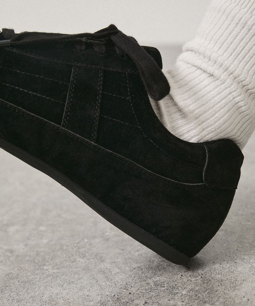 Alfred Alex(アルフレッドアレックス)の「【Alfred Alex】Metal Parts Racing Shoes / メタルパーツ レーシングシューズ(スニーカー・メンズ・ブラウン/チャコール/ブラック・L/M/S)」の13枚目の写真