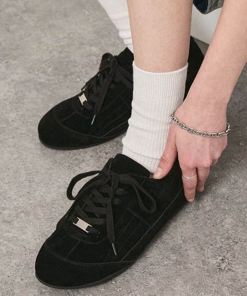 Alfred Alex(アルフレッドアレックス)の「【Alfred Alex】Metal Parts Racing Shoes / メタルパーツ レーシングシューズ(スニーカー・メンズ・ブラウン/チャコール/ブラック・L/M/S)」の14枚目の写真