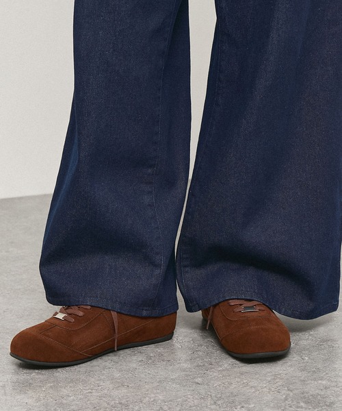 Alfred Alex(アルフレッドアレックス)の「【Alfred Alex】Metal Parts Racing Shoes / メタルパーツ レーシングシューズ(スニーカー・メンズ・ブラウン/チャコール/ブラック・L/M/S)」の15枚目の写真
