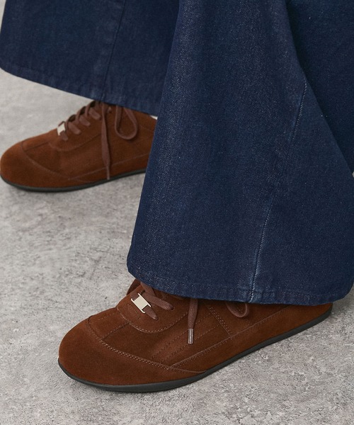 Alfred Alex(アルフレッドアレックス)の「【Alfred Alex】Metal Parts Racing Shoes / メタルパーツ レーシングシューズ(スニーカー・メンズ・ブラウン/チャコール/ブラック・L/M/S)」の20枚目の写真