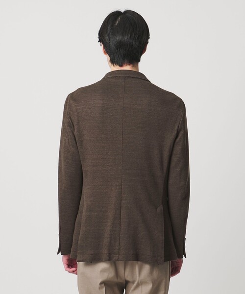 UNITED ARROWS(ユナイテッドアローズ)の「ソフト カノコ シングル 2ボタン テーラードジャケット COMFORT EASY‐MODEL(テーラードジャケット・メンズ・ダークブラウン・46/50/44/48)」の14枚目の写真