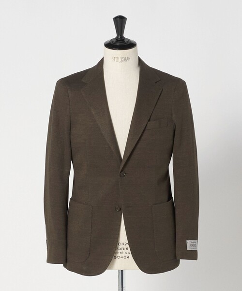 UNITED ARROWS(ユナイテッドアローズ)の「ソフト カノコ シングル 2ボタン テーラードジャケット COMFORT EASY‐MODEL(テーラードジャケット・メンズ・ダークブラウン・46/50/44/48)」の15枚目の写真