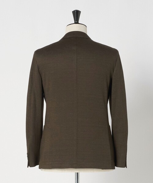 UNITED ARROWS(ユナイテッドアローズ)の「ソフト カノコ シングル 2ボタン テーラードジャケット COMFORT EASY‐MODEL(テーラードジャケット・メンズ・ダークブラウン・46/50/44/48)」の16枚目の写真