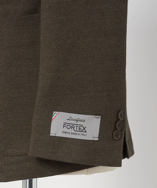 UNITED ARROWS(ユナイテッドアローズ)の「ソフト カノコ シングル 2ボタン テーラードジャケット COMFORT EASY‐MODEL(テーラードジャケット・メンズ・ダークブラウン・46/50/44/48)」の18枚目の写真