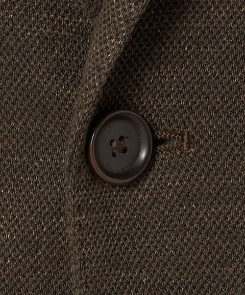 UNITED ARROWS(ユナイテッドアローズ)の「ソフト カノコ シングル 2ボタン テーラードジャケット COMFORT EASY‐MODEL(テーラードジャケット・メンズ・ダークブラウン・46/50/44/48)」の19枚目の写真