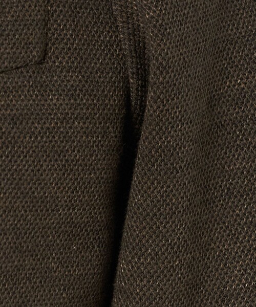 UNITED ARROWS(ユナイテッドアローズ)の「ソフト カノコ シングル 2ボタン テーラードジャケット COMFORT EASY‐MODEL(テーラードジャケット・メンズ・ダークブラウン・46/50/44/48)」の6枚目の写真