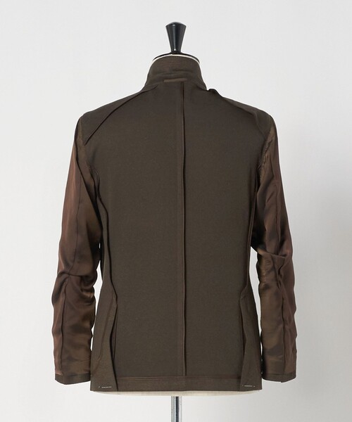 UNITED ARROWS(ユナイテッドアローズ)の「ソフト カノコ シングル 2ボタン テーラードジャケット COMFORT EASY‐MODEL(テーラードジャケット・メンズ・ダークブラウン・46/50/44/48)」の4枚目の写真