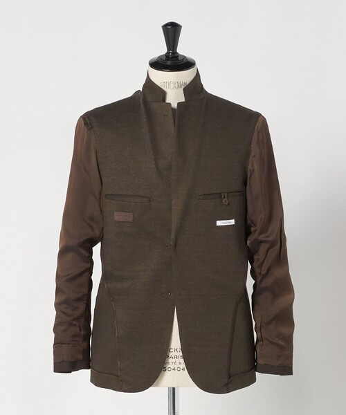 UNITED ARROWS(ユナイテッドアローズ)の「ソフト カノコ シングル 2ボタン テーラードジャケット COMFORT EASY‐MODEL(テーラードジャケット・メンズ・ダークブラウン・46/50/44/48)」の3枚目の写真