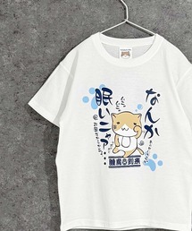 キッズ ねこぶちさん 半袖Tシャツ