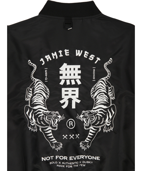 JAMIE WEST(ジェイミーウエスト)の「NLスーベニアボンバージャケット(ブラック)(ナイロンジャケット・レディース・その他・MEDIUM/LARGE/X-LARGE)」の10枚目の写真