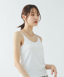 GLOBAL WORK | Fffit エフィット/カップ付きキャミUネック/625136(キャミソール)