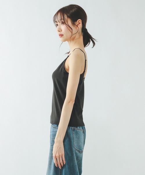 GLOBAL WORK（グローバルワーク）の「Fffit エフィット/カップ付きキャミUネック/625136（キャミソール・レディース・ダークブラウン/ブラック/オフホワイト・LARGE/X-LARGE/SMALL/MEDIUM）」の20枚目の写真