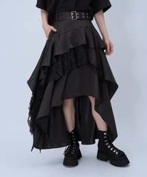 HARE | アシメイレヘムティアードスカート(HARE)(スカート)