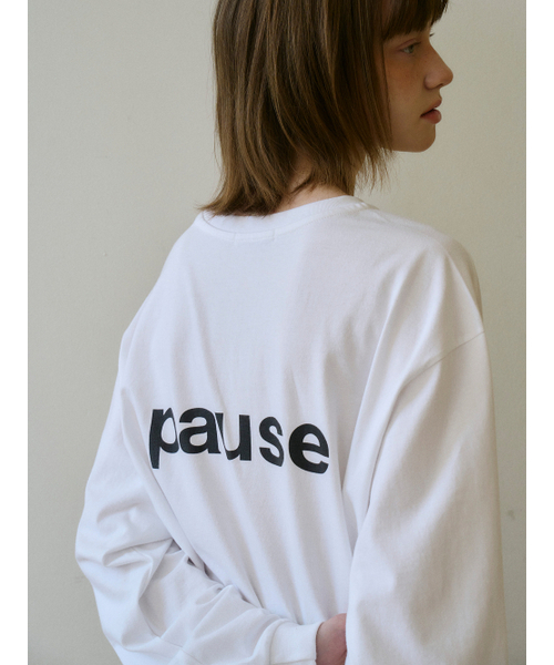 TINKNIT(ティンニット)の「パースプリントTシャツ_ホワイト(Tシャツ/カットソー・レディース・その他・FREE)」の4枚目の写真