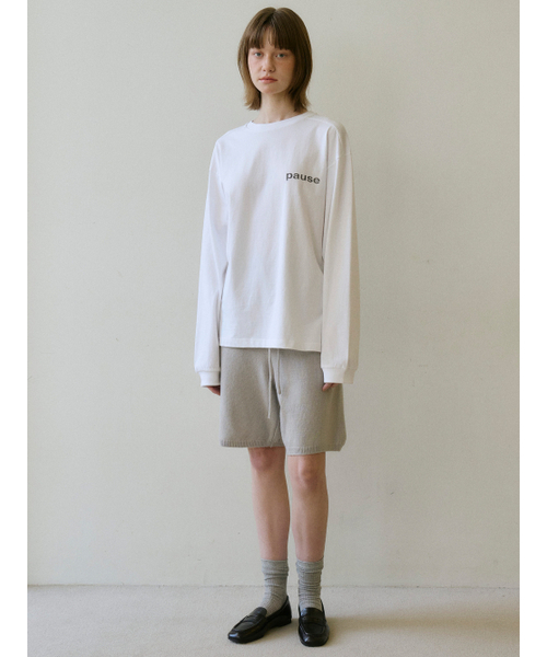TINKNIT(ティンニット)の「パースプリントTシャツ_ホワイト(Tシャツ/カットソー・レディース・その他・FREE)」の5枚目の写真