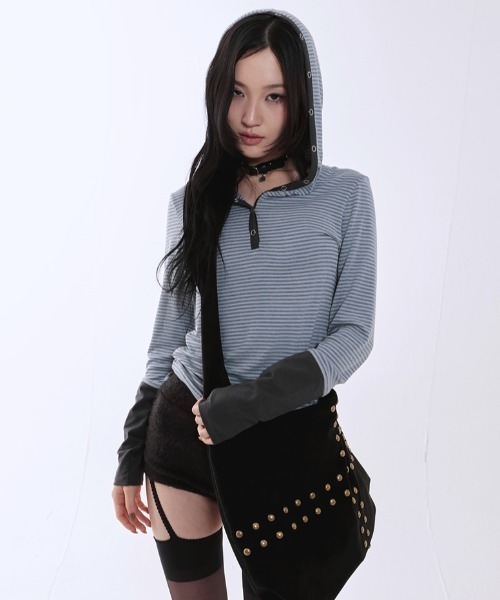 A'GEM/9 × .kom 『runningHIGH/ランニングハイ』 STUDDED LEATHER