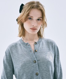 Mardi Mercredi（マルディメクルディ）の「SUMMER WOOL BLENDED CARDIGAN ROUND NECK（カーディガン/ボレロ）」