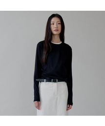 Basic Crop Round Tee_3 COLORS