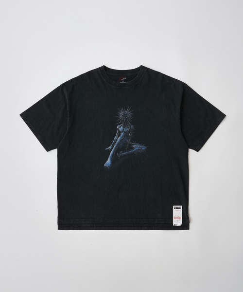ADAM PATEK(アダムパテック)の「【ADAMPATEK】 RED:BANSHEE SPIKE THRONE Graphic short sleeve t-shirt Tシャツ(Tシャツ/カットソー・メンズ・ブラック・1/2)」の6枚目の写真